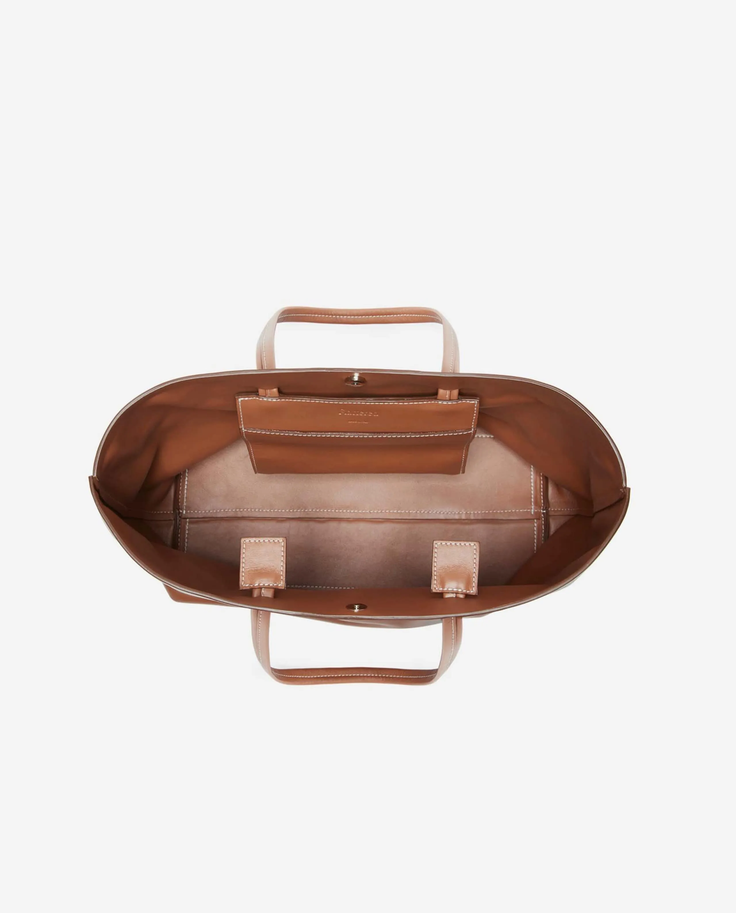 Luka Cognac Tote Bag