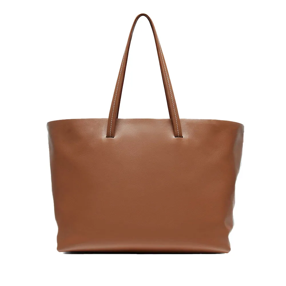 Luka Cognac Tote Bag