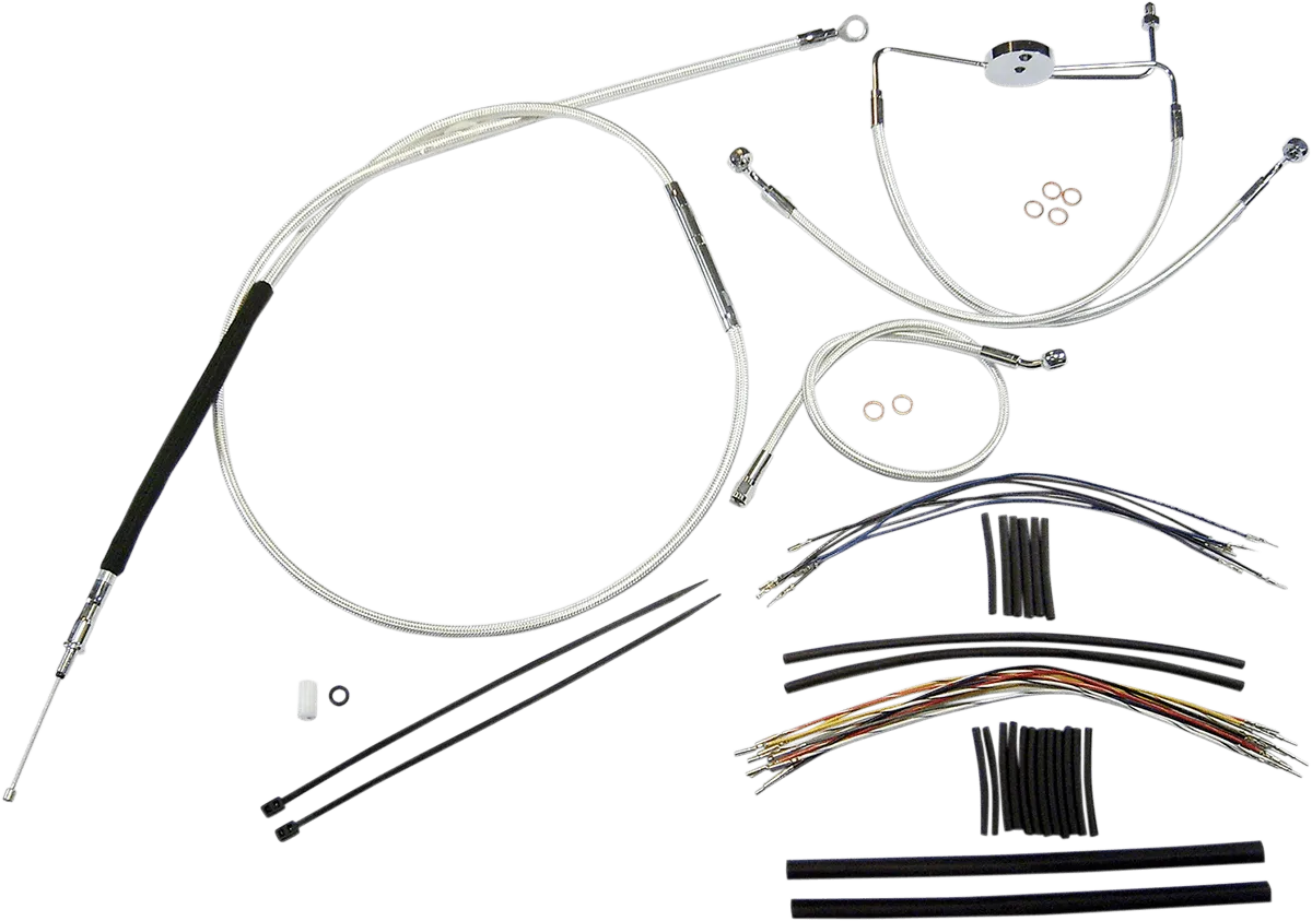 Magnum 387301 Sterling Chromite II Handlebar Installation Kit for 12-14in. Ape