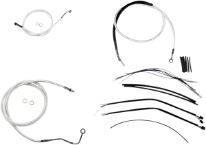 Magnum 387883 Sterling Chromite II Handlebar Installation Kit for 18-20in. Ape