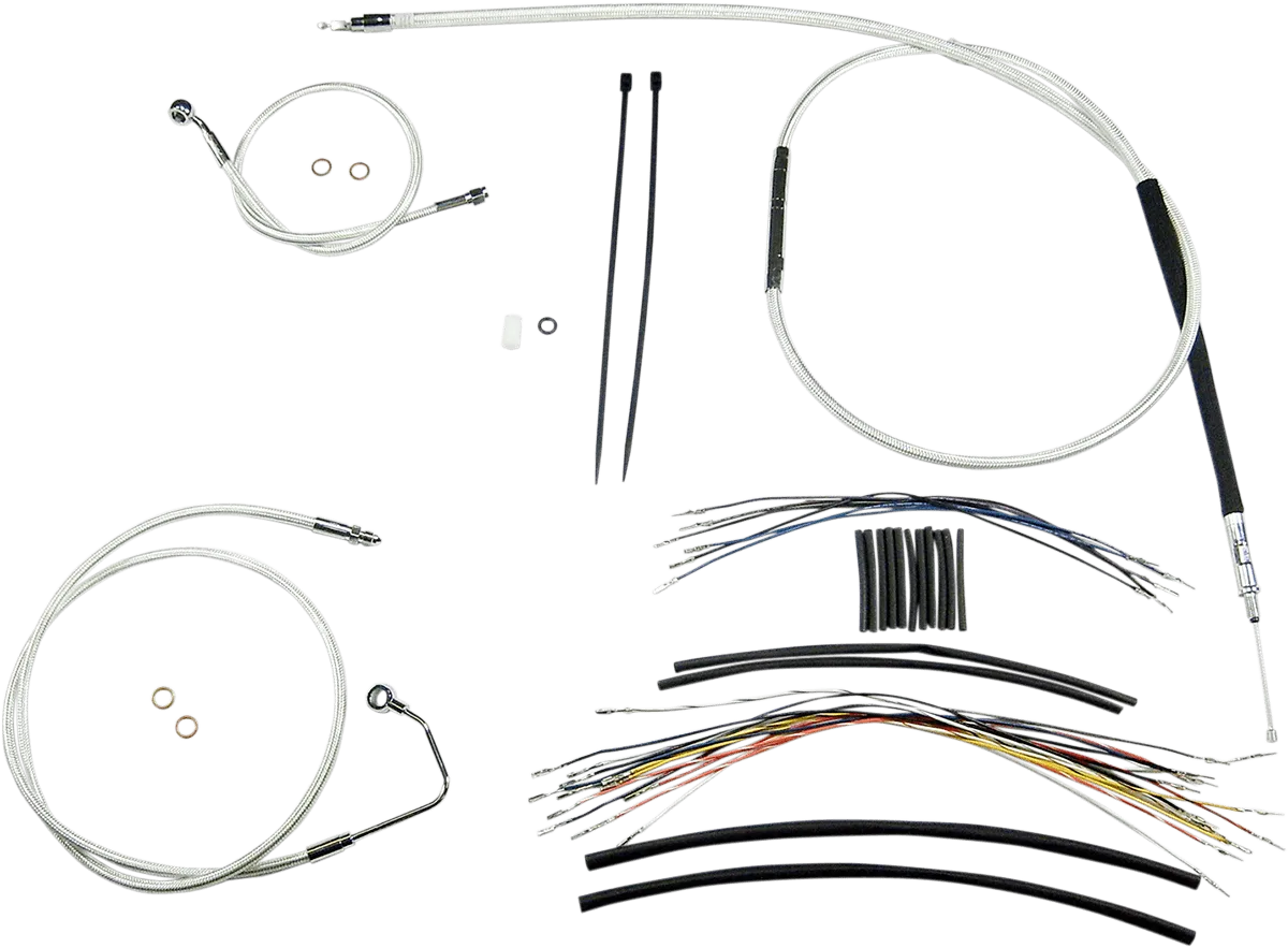 Magnum 387883 Sterling Chromite II Handlebar Installation Kit for 18-20in. Ape