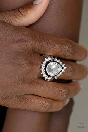 Make Your TRADEMARK White Paparazzi Ring