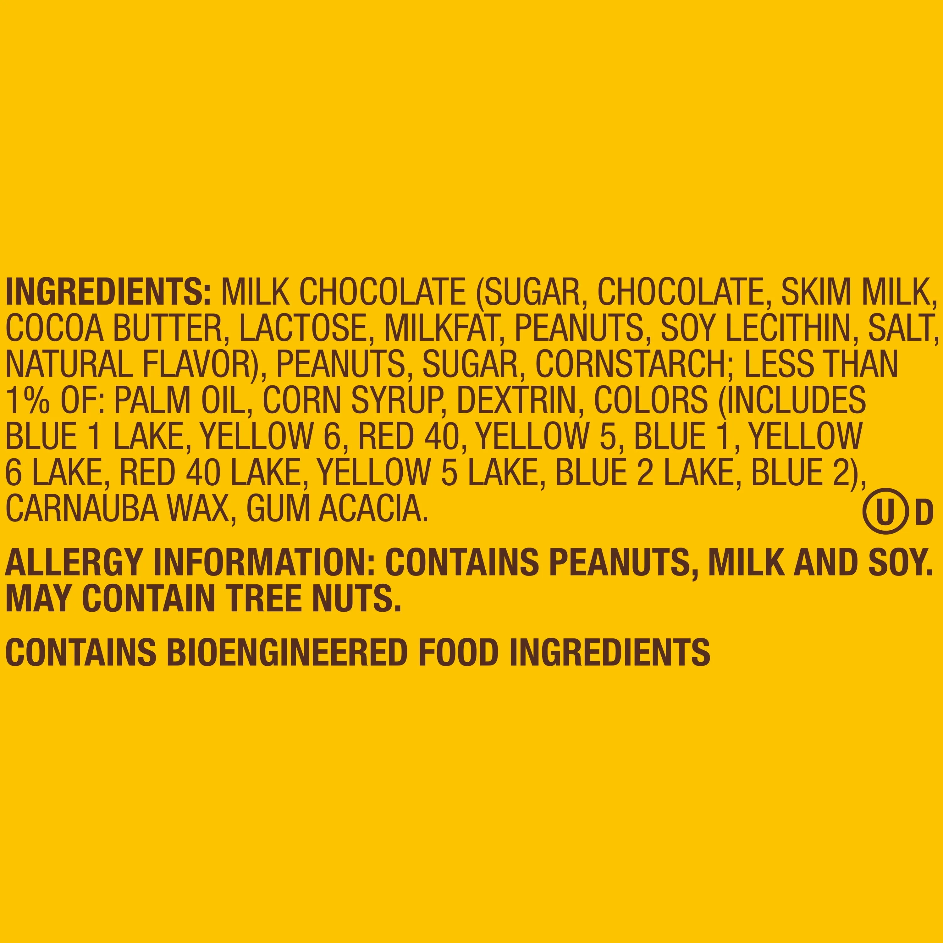 M&M's Peanut Milk Chocolate Candy, Party Size - 38 oz Bag