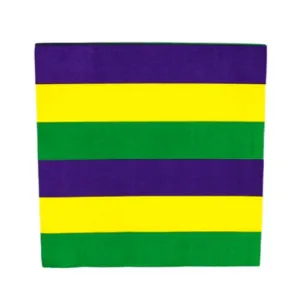 Mardi Gras Dinner Napkin - 16" x 16"