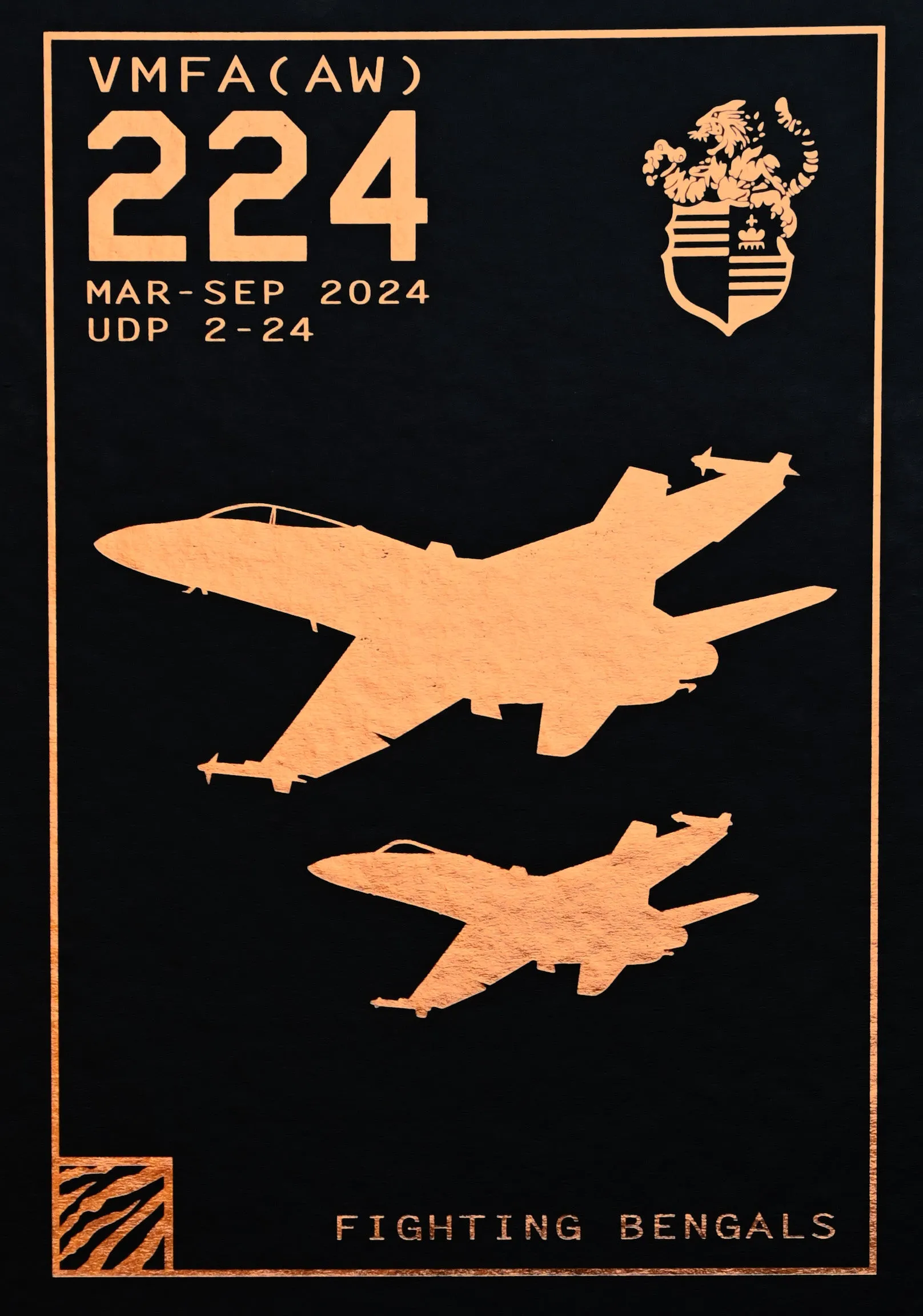 Marine Fighter Attack Squadron 224 (VMFA 224) 2024 Cruisebook