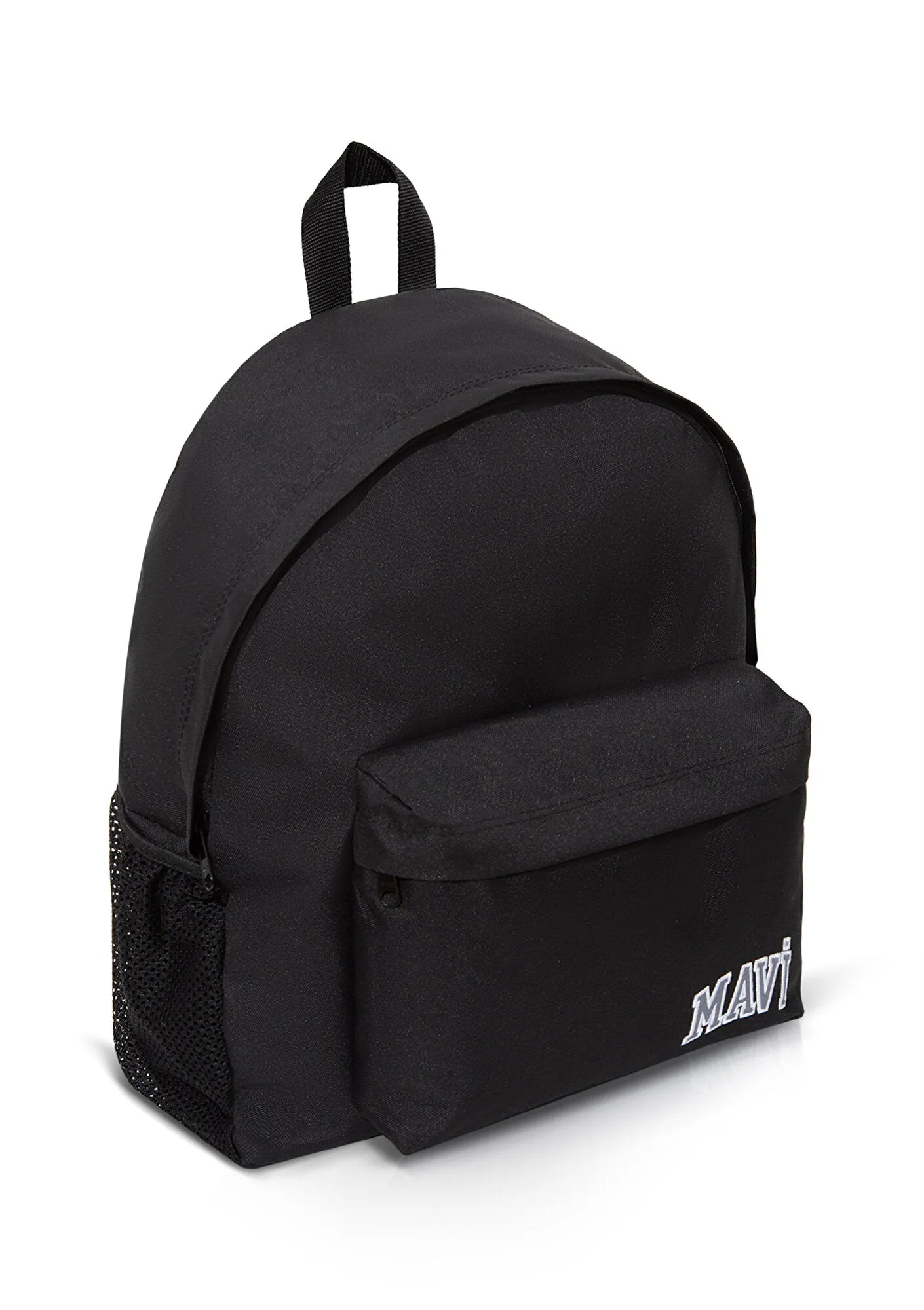 Mavi Logo Printed Black Backpack