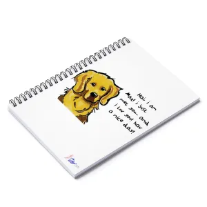 Max Spiral Notebook - Ruled Line
