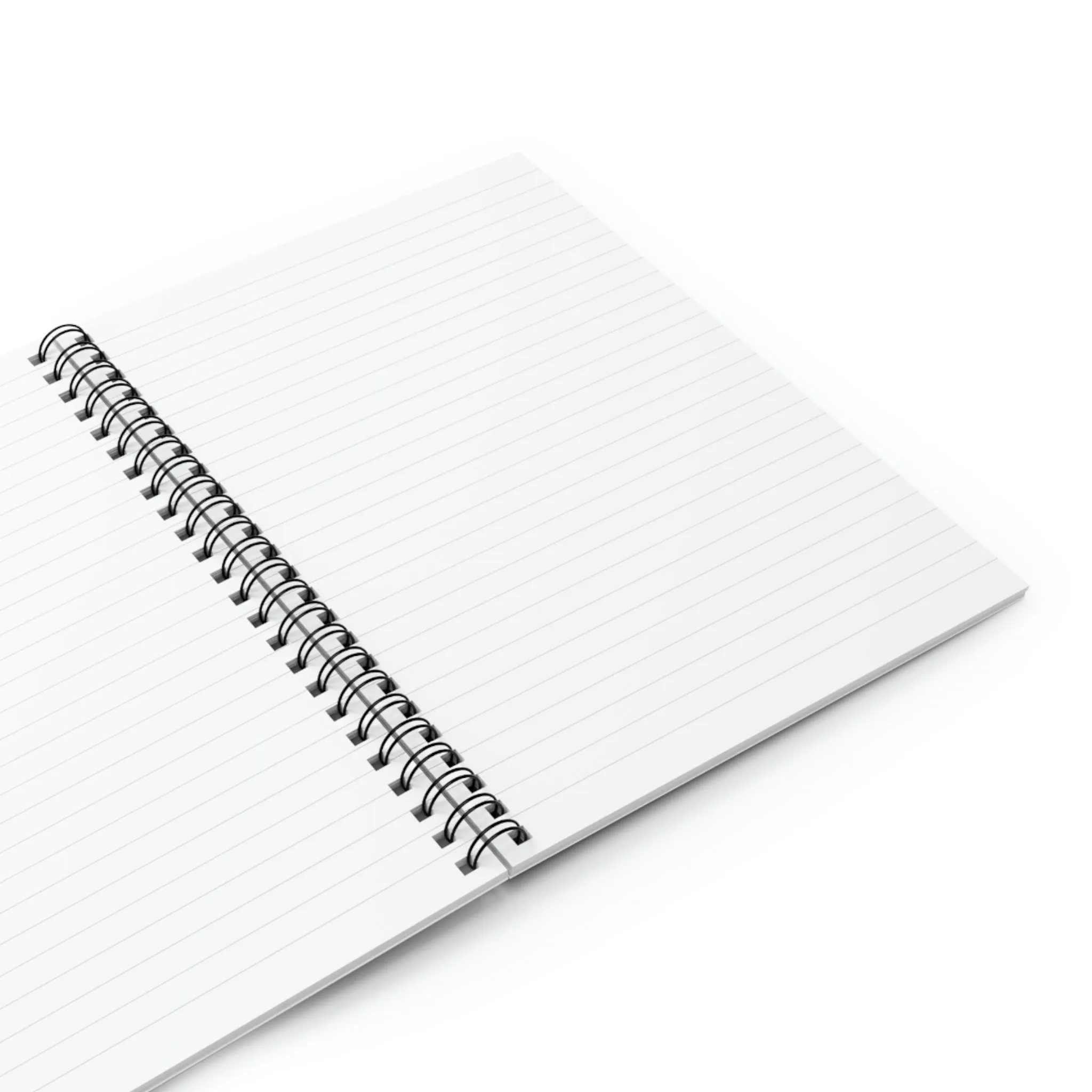 Melanin Glow Spiral Notebook - Ruled Line