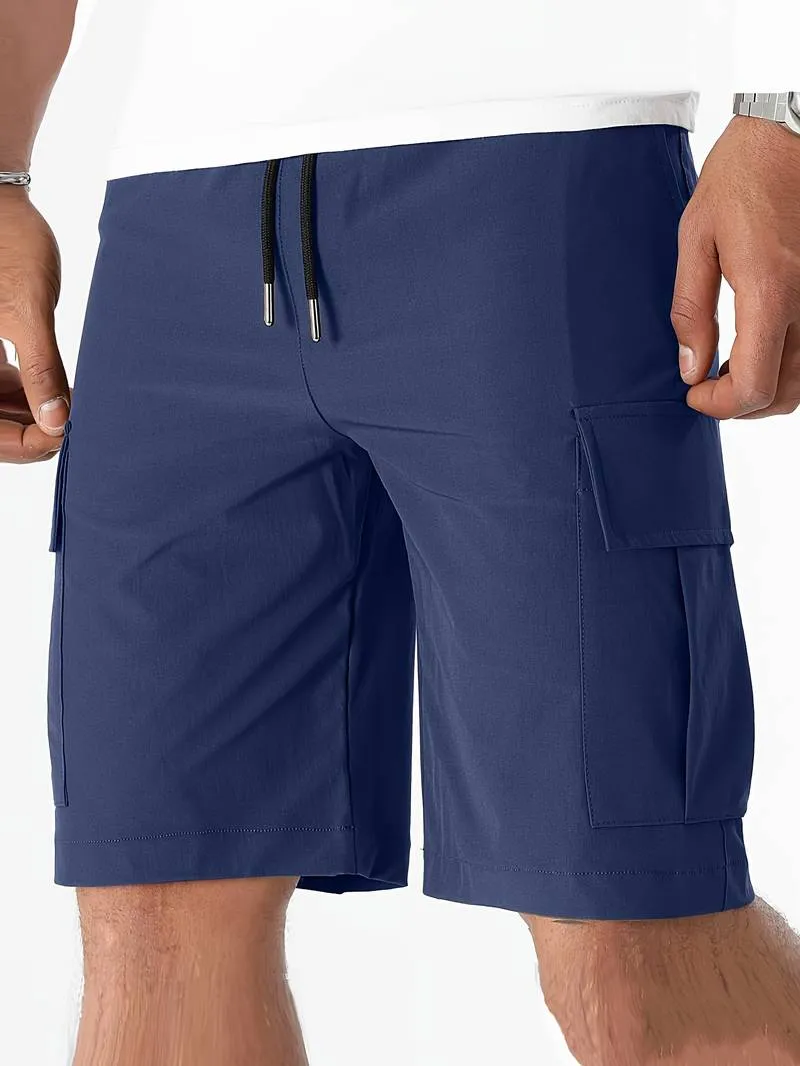 Men's Ethan Cargo Shorts with Multiple Pockets