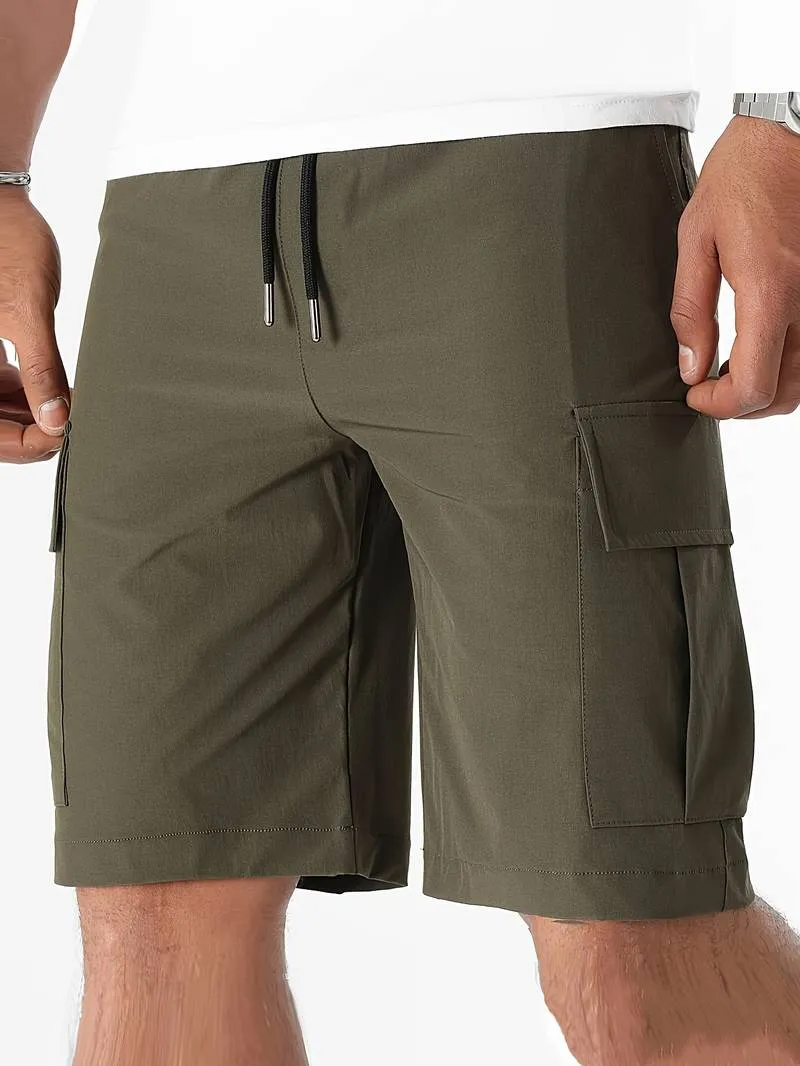 Men's Ethan Cargo Shorts with Multiple Pockets