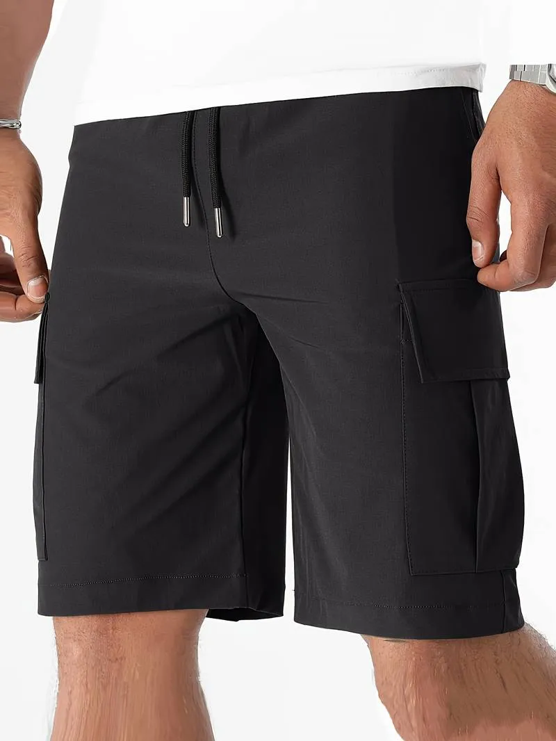 Men's Ethan Cargo Shorts with Multiple Pockets