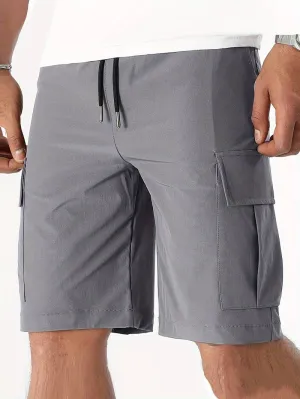 Men's Ethan Cargo Shorts with Multiple Pockets