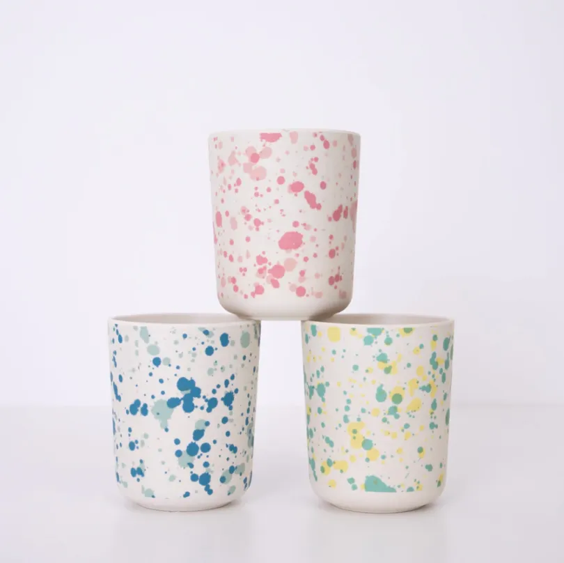 Meri Meri Speckled Reusable Bamboo Collection