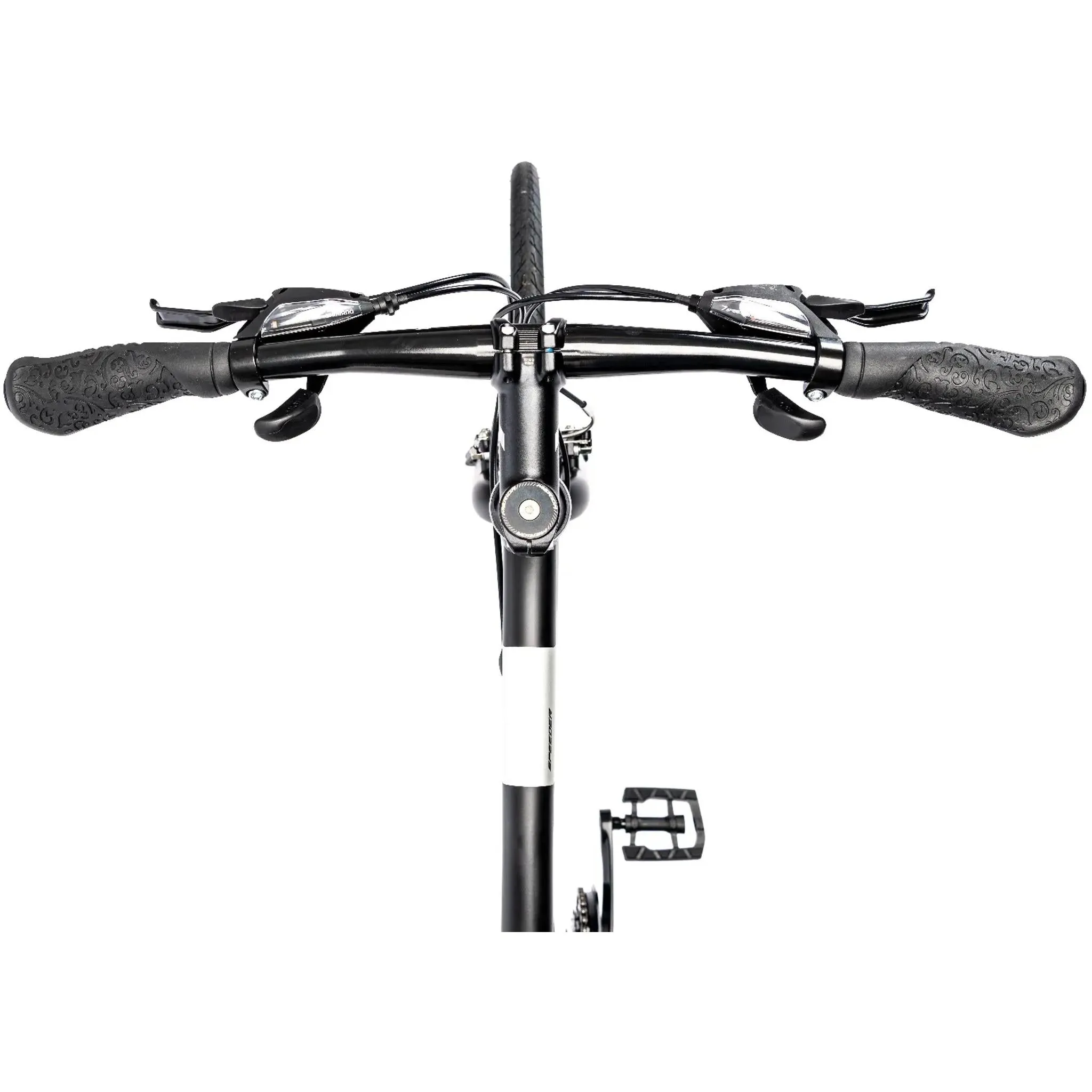 Merida Speeder 10-V Flat Bar Road Bike Matt Black/Silver