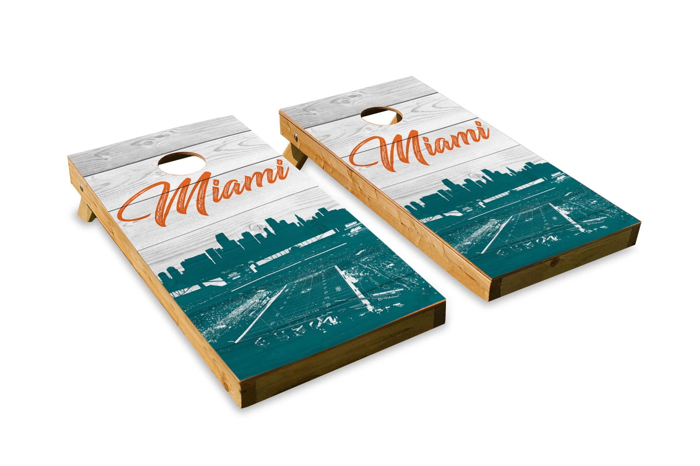 Miami Dolphins Stadium Skyline