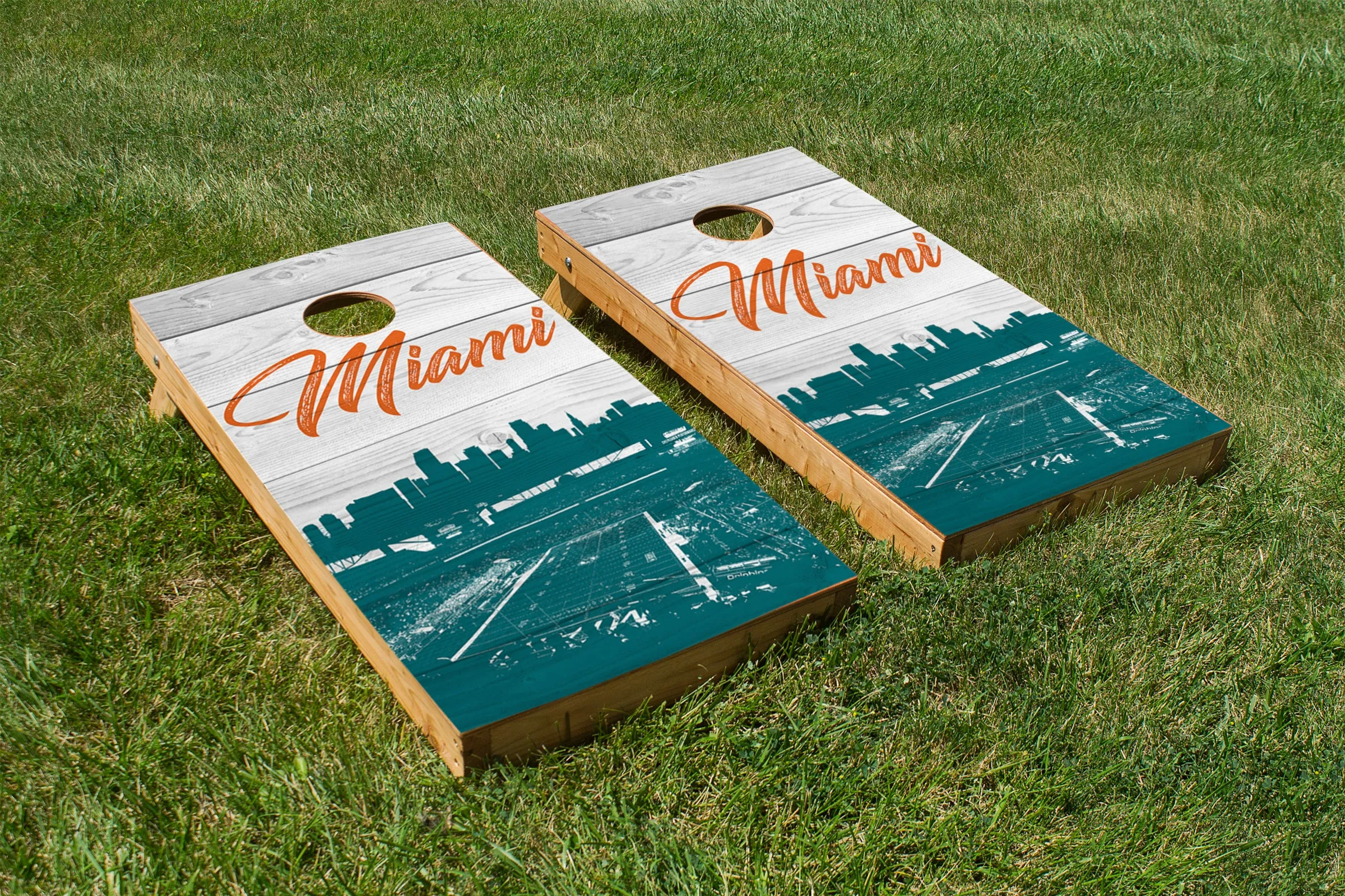 Miami Dolphins Stadium Skyline