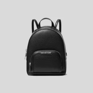 MICHAEL KORS Jaycee Extra-Small Pebbled Leather Convertible Backpack Black RB-35T2S8TB1L