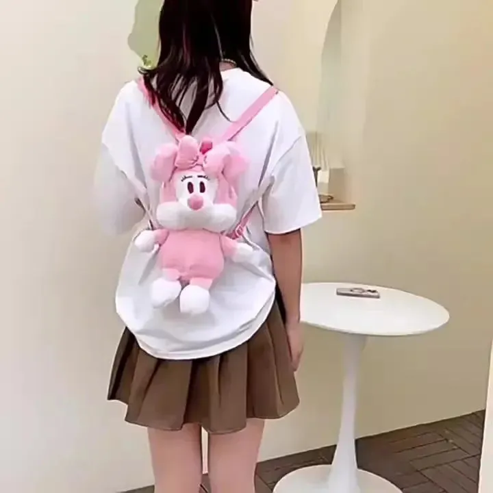 Mickey & Minnie Plush Backpack (35 cm)