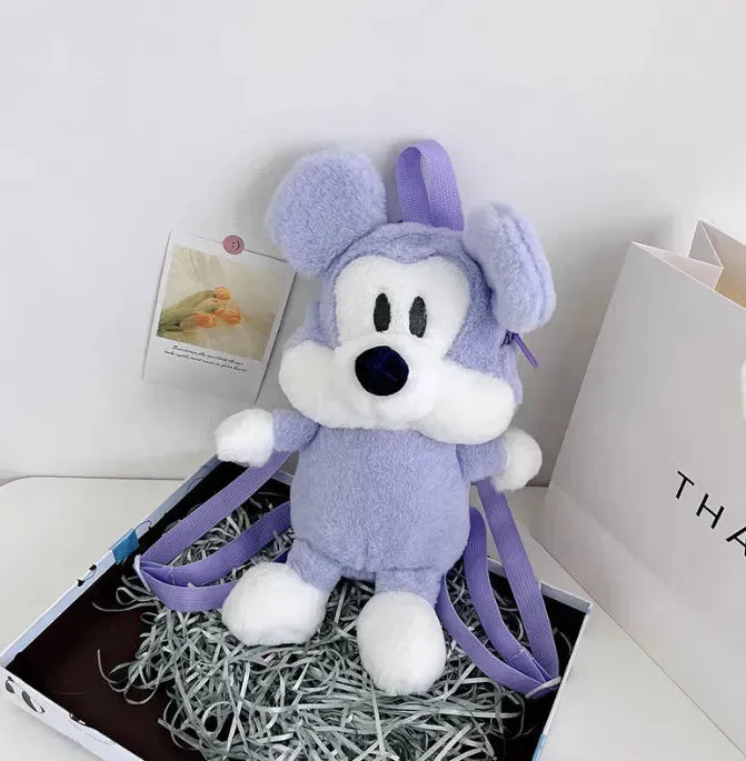 Mickey & Minnie Plush Backpack (35 cm)
