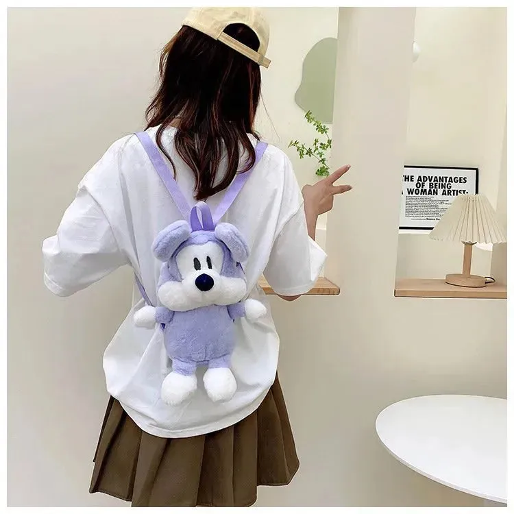 Mickey & Minnie Plush Backpack (35 cm)