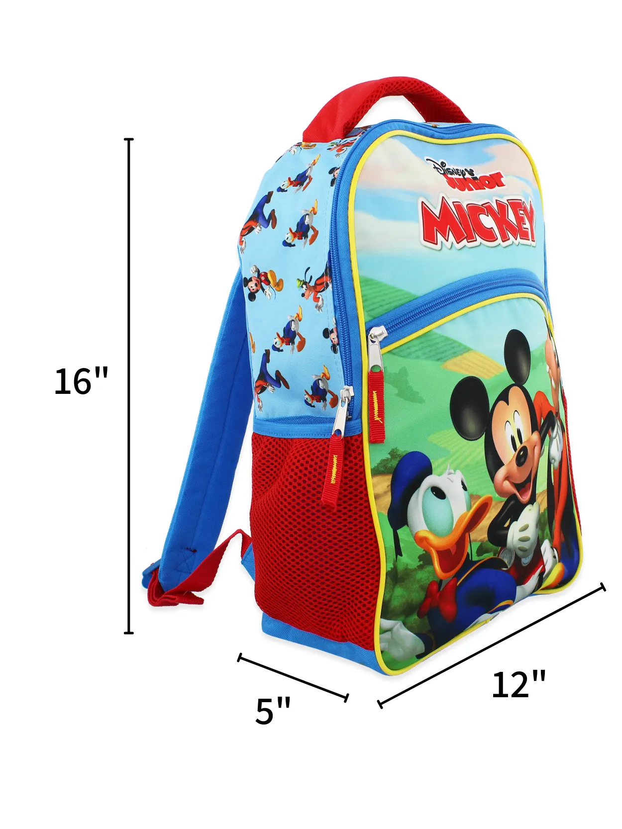 Mickey Mouse and Friends 16 Inch School Backpack
