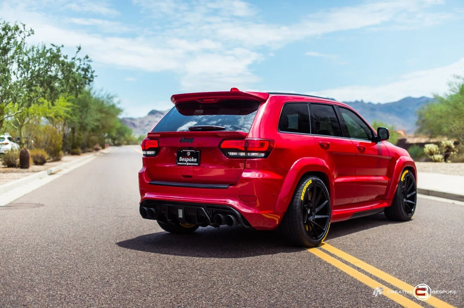 MID Spoiler for Jeep Grand Cherokee WK2 laredo summit srt trackhawk 2011 2018