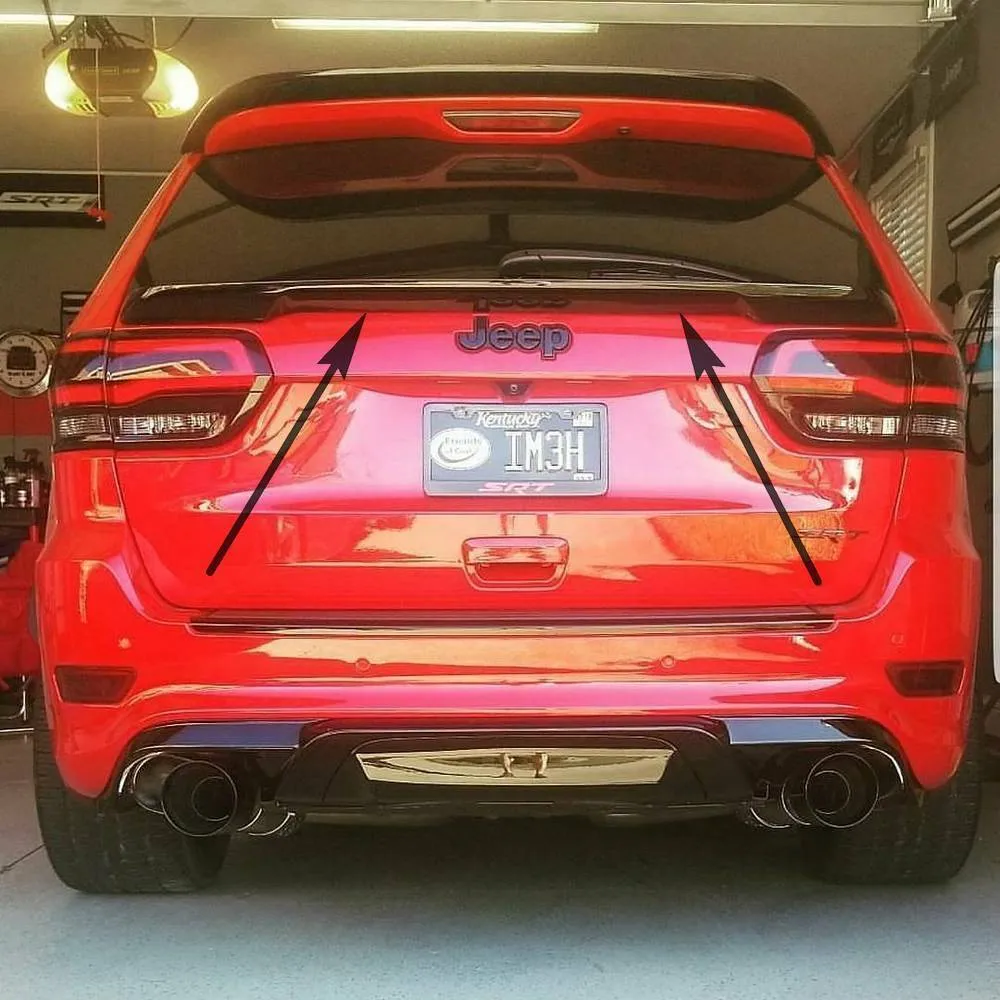MID Spoiler for Jeep Grand Cherokee WK2 laredo summit srt trackhawk 2011 2018