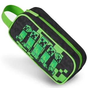 Minecraft Black Pencil Case, Black, School Supplies Pencil Cases Large Capacity
