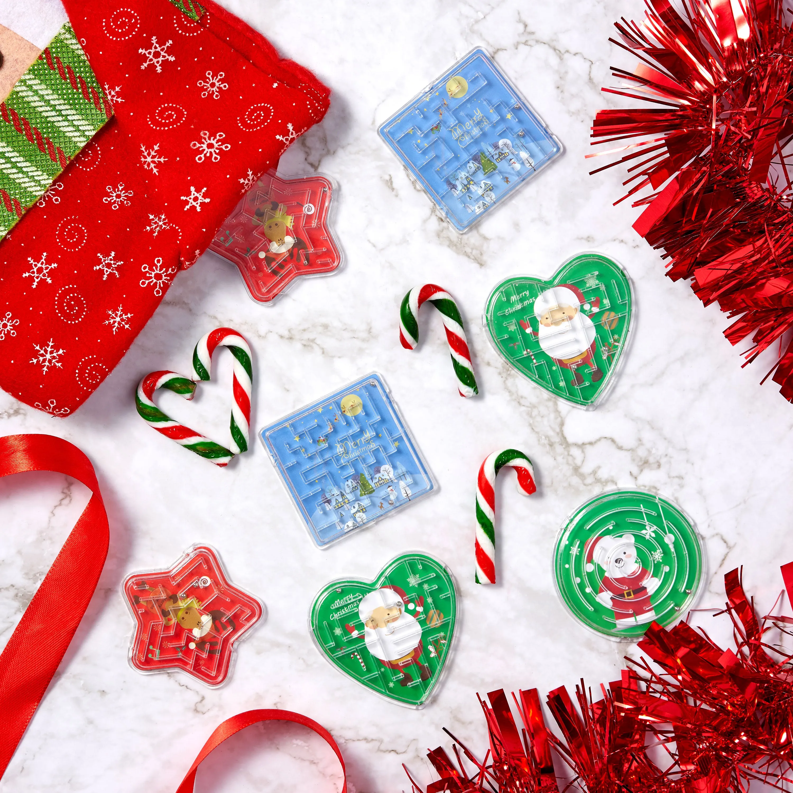 Mini Christmas Maze Puzzles