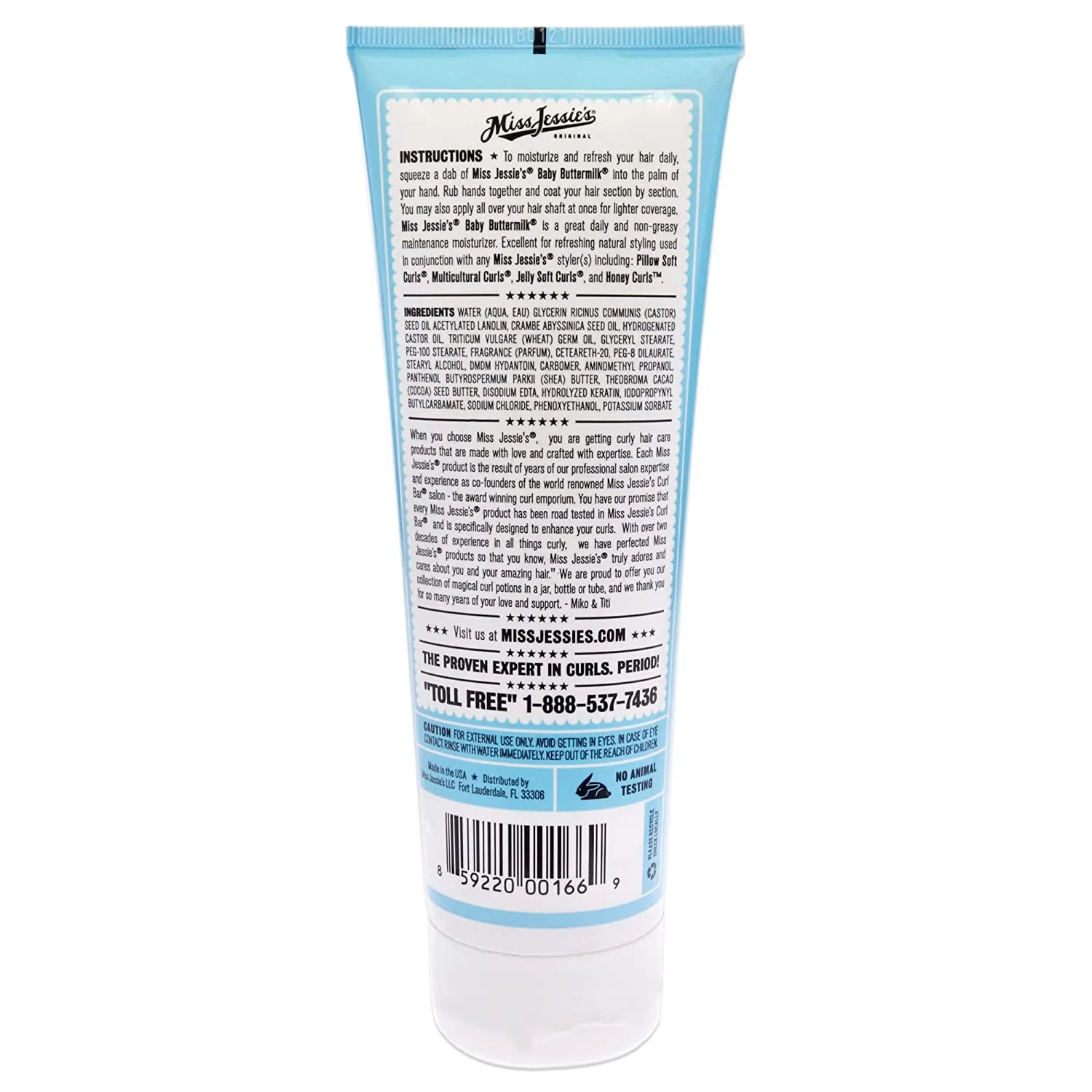 Miss Jessie's Baby Buttermilk 8.5oz