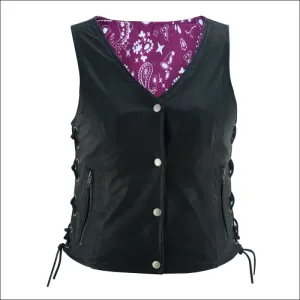MISS MILES PURPLE VEST