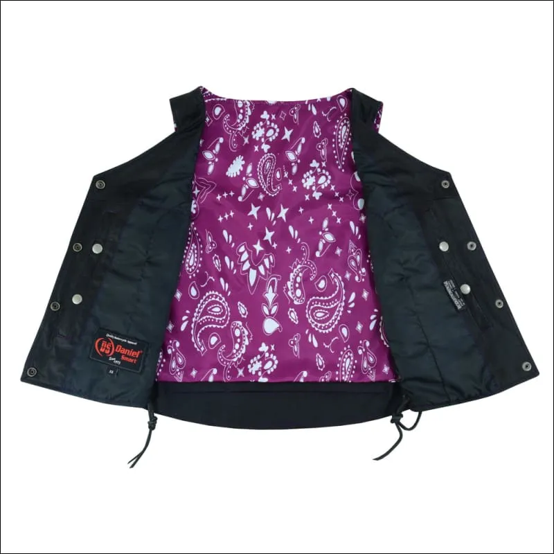 MISS MILES PURPLE VEST
