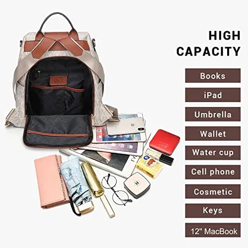 MKP Lightweight Anti-Theft Backpack Handbag