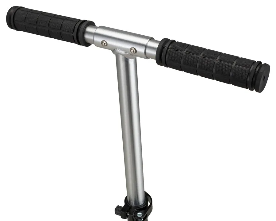 Mongoose Trace 200 Folding Push/Kick Scooter - Black & Grey
