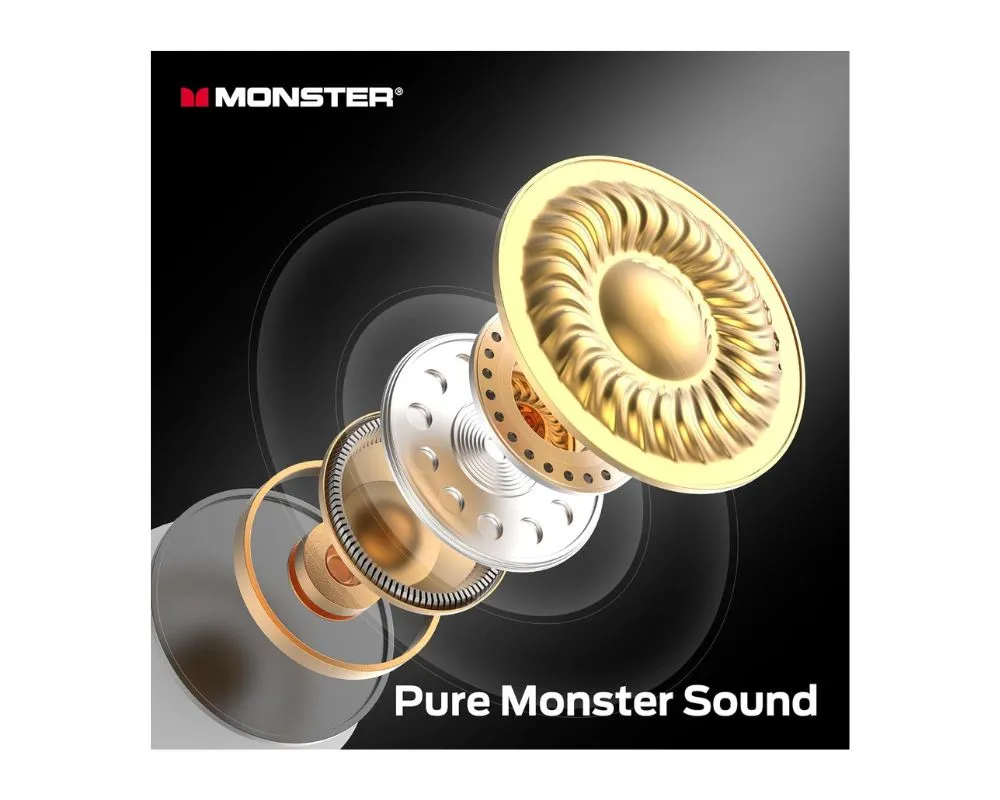 Monster N-Lite 208 Wireless Earbuds: Elevate the sound around you