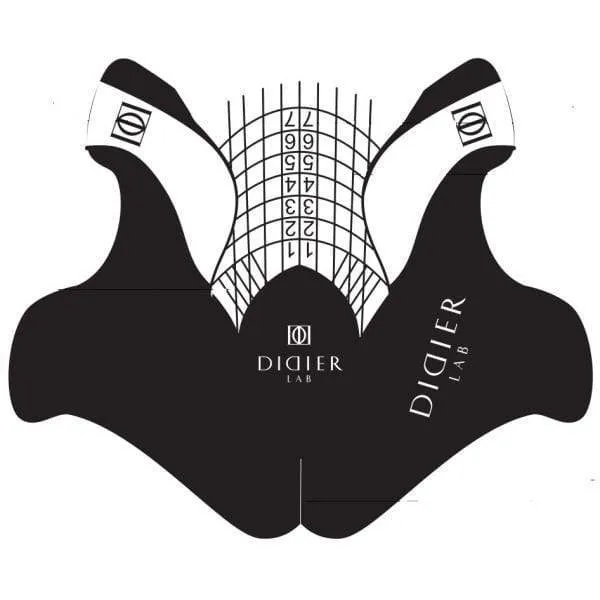 Nail forms "Didier Lab", plastic, 500psc
