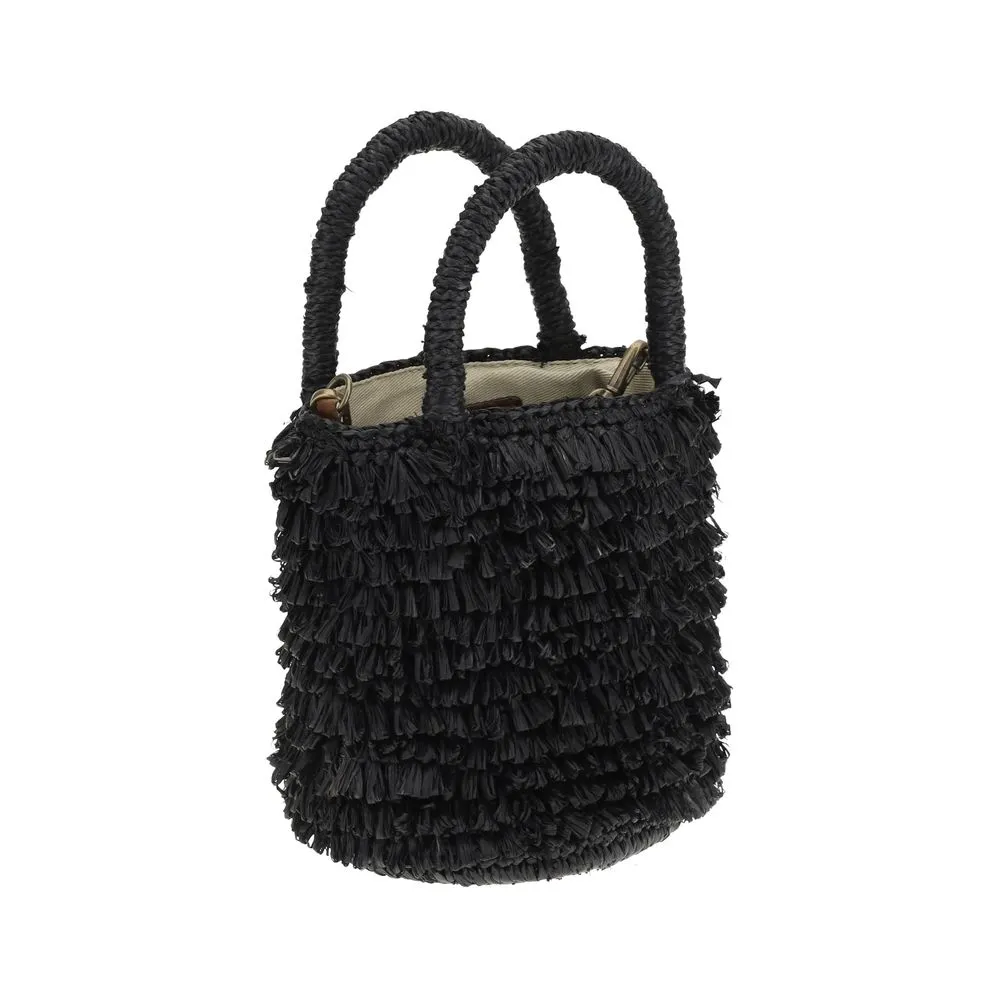Naka Raffia Shoulder Bag