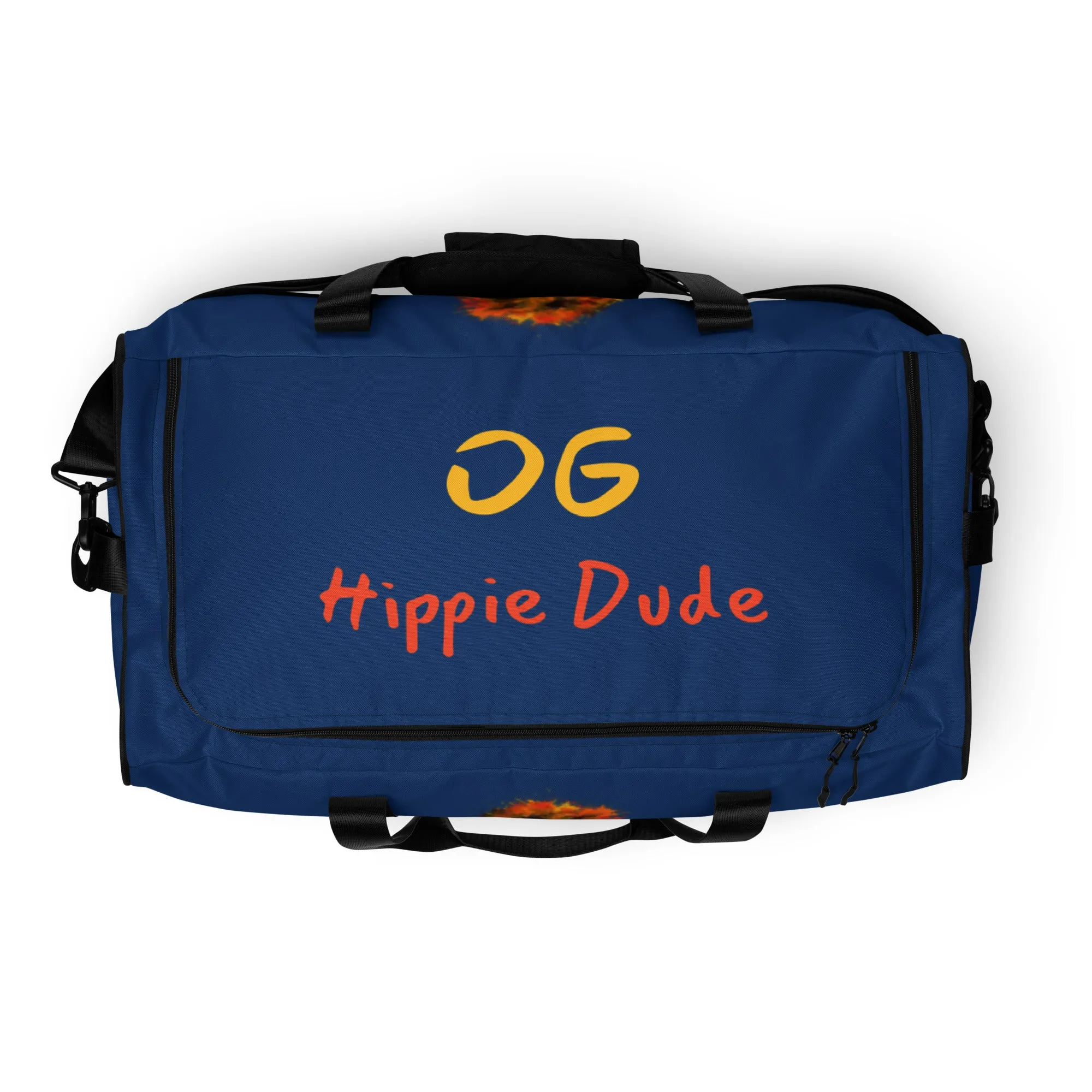 Navy Duffle Bag - OG Hippie Dude