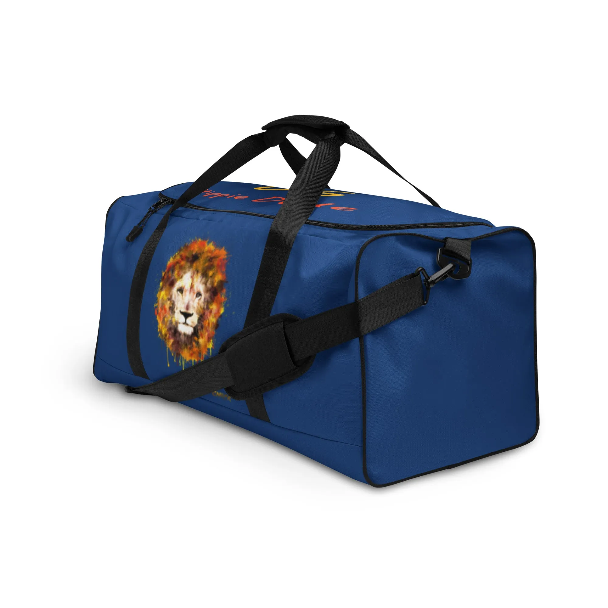 Navy Duffle Bag - OG Hippie Dude