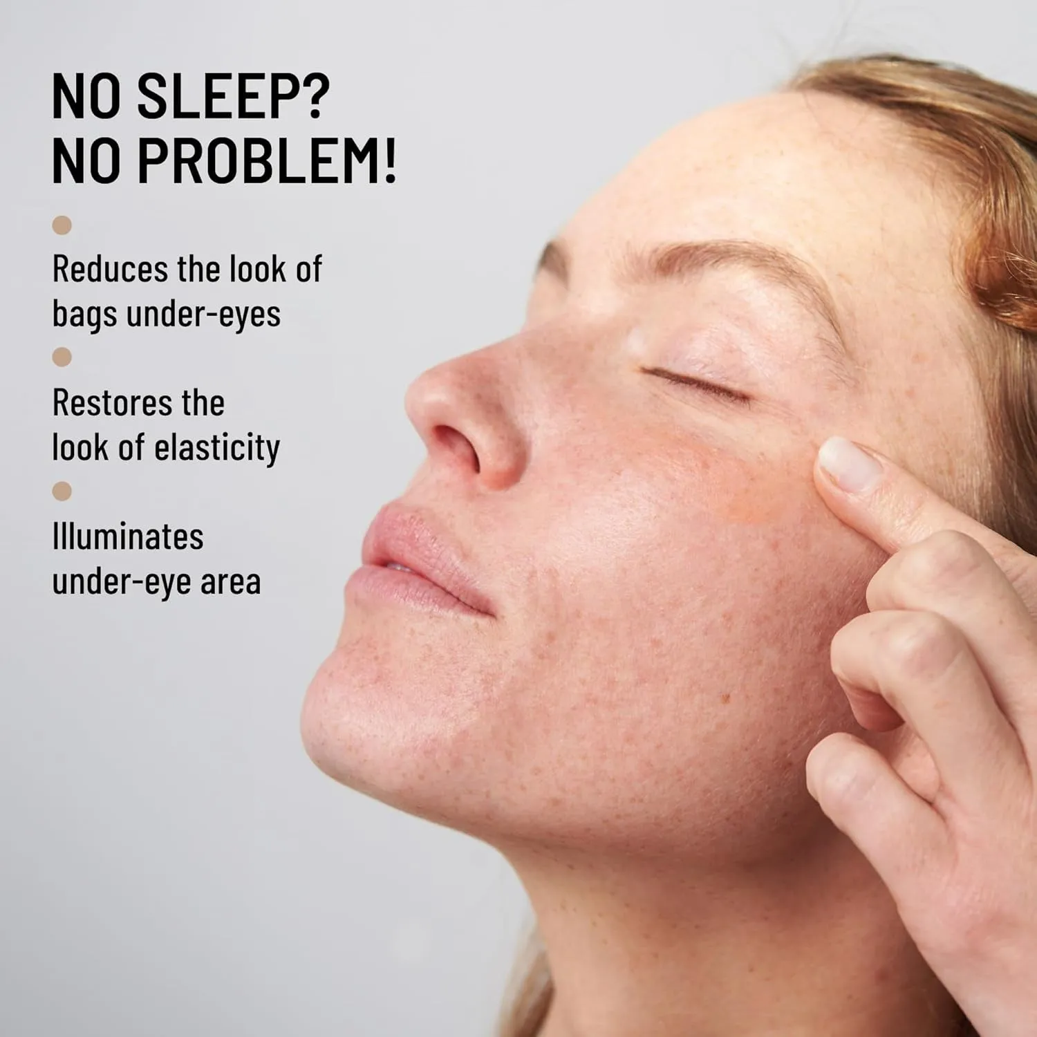 Needles No More Baggage Eye Gel Unisex, Nude, 0.5 Oz