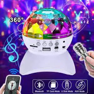 New no box! Colourful Projection Light with bluetooth speaker