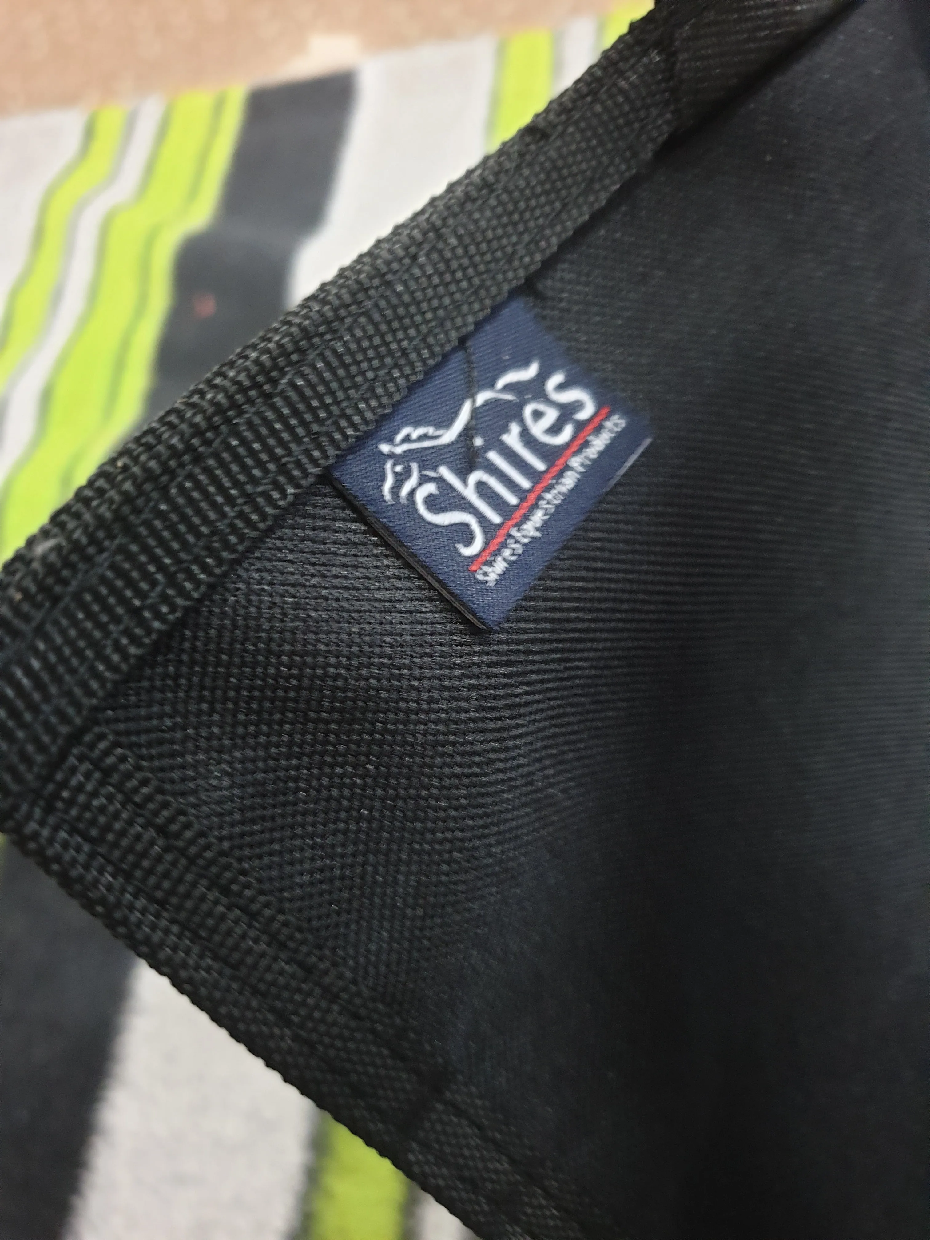 NEW shires number bib, one size fits all, black FREE POSTAGE 🟢