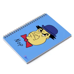 Nop Spiral light blue Notebook - Ruled Line