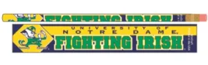 Notre Dame Fighting Irish Pencil 6 Pack