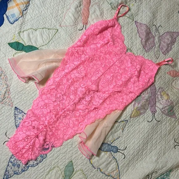 NWT Maid To Wear Bodysuit In Rose Quartz