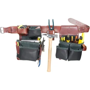 Occidental Leather Toolbelts | B5625 Green Building Framer Set- Black