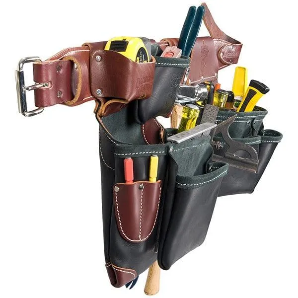 Occidental Leather Toolbelts | B5625 Green Building Framer Set- Black