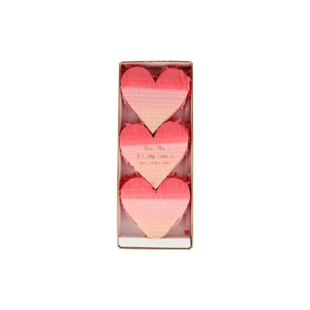 Ombre Heart Pinata Favors