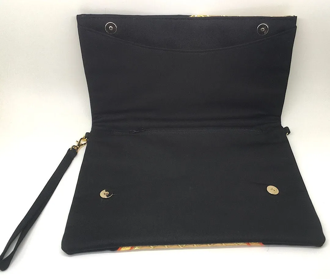 Ookii Kuukou Large Folding Wristlet Clutch 5039E