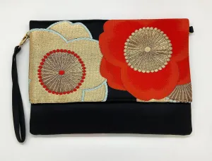 Ookii Kuukou Large Folding Wristlet Clutch 5047D